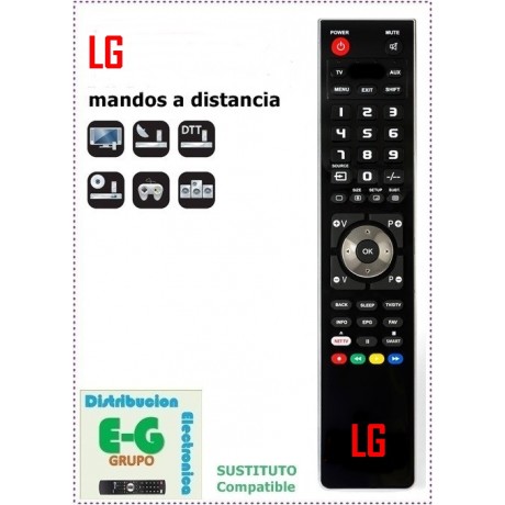 LG Mando a Distancia sustituto del original