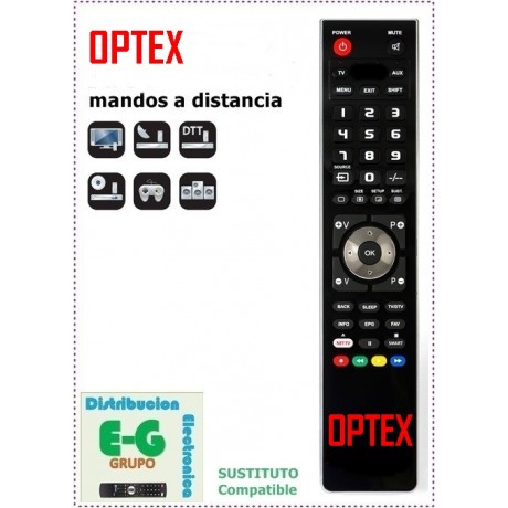 OPTEX Mando a Distancia sustituto del original