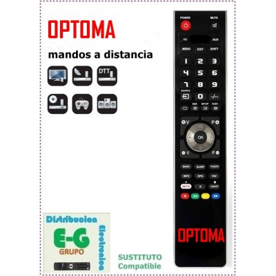 OPTOMA Mando a Distancia sustituto del original