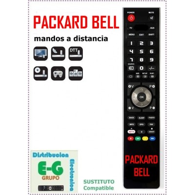 PACKARD BELL Mando a Distancia sustituto del original