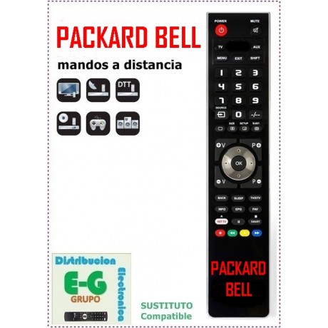 PACKARD BELL Mando a Distancia sustituto del original