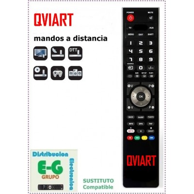 QVIART Mando a Distancia sustituto del original
