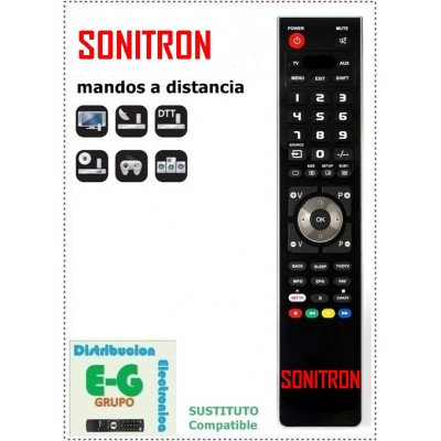 SONITRON Mando a Distancia sustituto del original