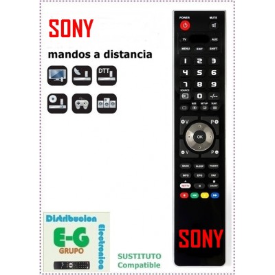 SONY Mando a Distancia sustituto del original