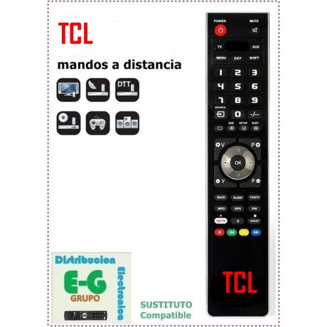 TCL Mando a Distancia sustituto del original