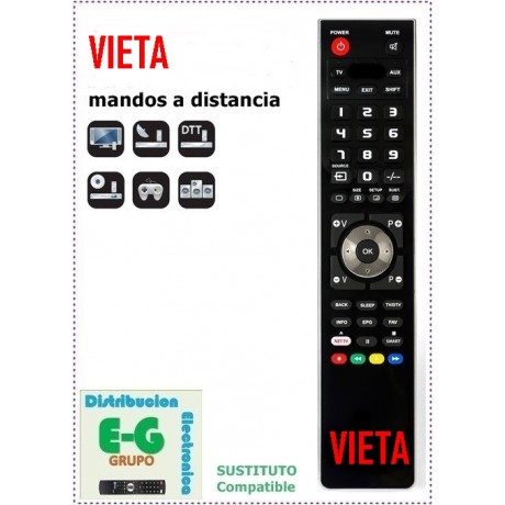 VIETA Mando a Distancia sustituto del original