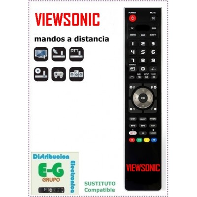 VIEWSONIC Mando a Distancia sustituto del original