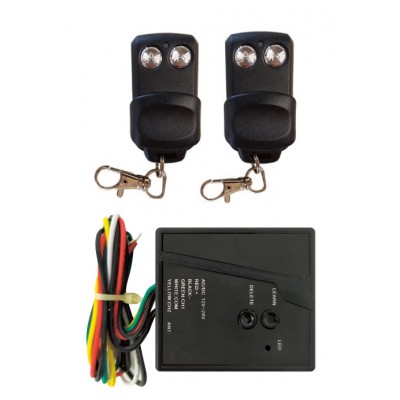 Kit receptor Superior + 2 emisores radiofrecuencia 433.92Mhz para interior