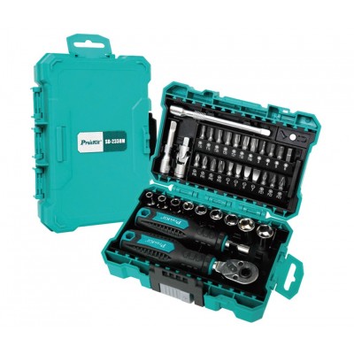 SD-2338M Juego de destornilladores y tubo con llave de carraca de Proskit