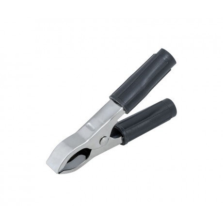 Pinza de cocodrilo negra de 80mm, 15A - (20 unidades) CON615
