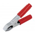 Pinza de cocodrilo roja de 105mm, 50A - (10 unidades) CON618