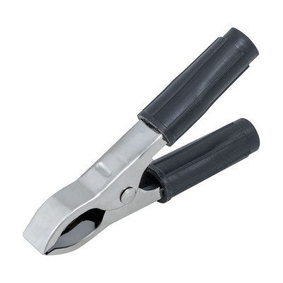 Pinza de cocodrilo negra de 105mm, 50A - (10 unidades) CON619