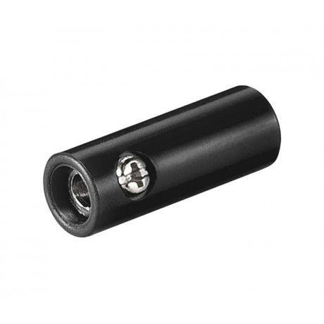 Banana hembra de 4.0mm negra (bolsa 25 unidades) - CON632