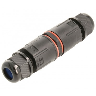 Conector empalmador eléctrico estanco IP68, 3 vías (Bolsa 2 unidades) - CON5215
