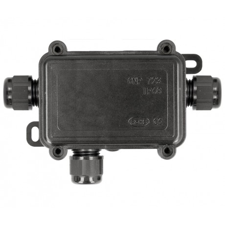 Caja para empalmes y derivaciones eléctricas IP68 3 vías (Bolsa 2 unidades) - BOX1001