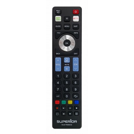 Mando Universal Preprogramado para Televisores LG, Samsung, Sony, Philips y Panasonic Smart