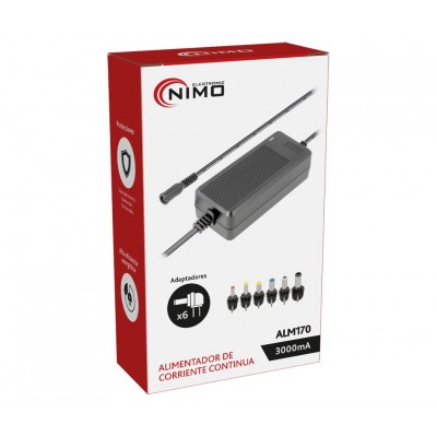 ALM170 Alimentador Regulable Manual 5..15Vcc/36W/3.000mA Máximo