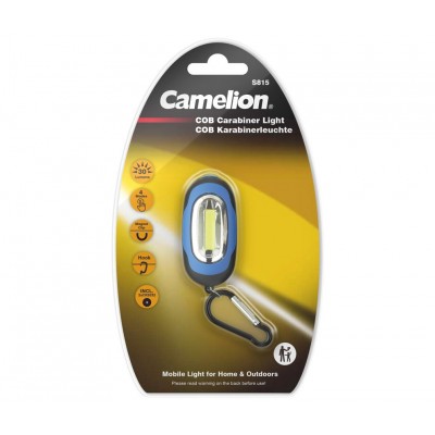 S815 Linterna LED de bolsillo, llavero y magnética (4 unidades)