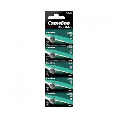 Pila de botón para Reloj de Oxido de Plata SR41W de Camelion
