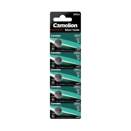 Pila de botón para Reloj de Oxido de Plata SR54 de Camelion