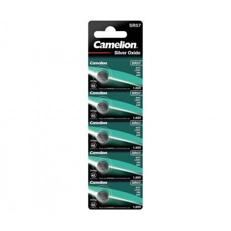 Pila de botón para Reloj de Oxido de Plata SR57W de Camelion