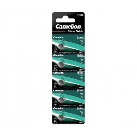 Pila de botón para Reloj de Oxido de Plata SR66W de Camelion