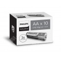 Pila alcalina PHILIPS Industrial LR6, AA (Caja de 10 unidades)