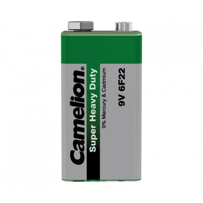 Pila Salina 6F22, 9V de Camelion