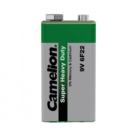 Pila Salina 6F22, 9V de Camelion