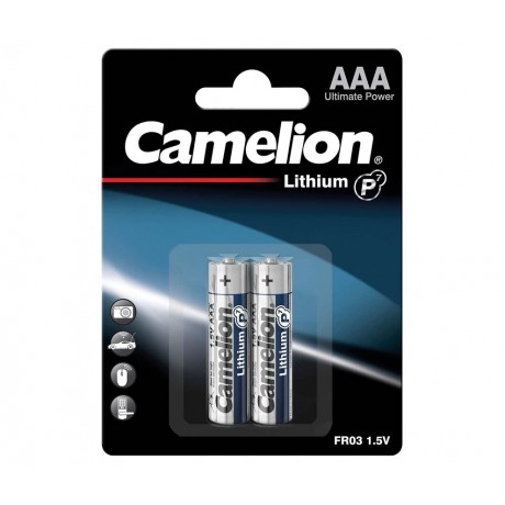 Pila de Litio AAA, L92, 1.5V de Camelion