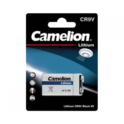 Pila Litio 9V, 1200mAh de Camelion