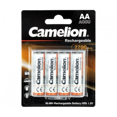 Pila Recargable AA 1,2V/2700mAh NI-MH de Camelion