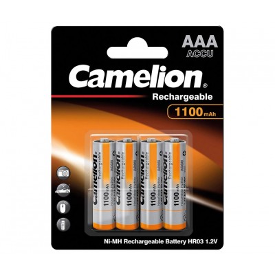Pila Recargable AAA 1,2V/1100mAh NI-MH de Camelion