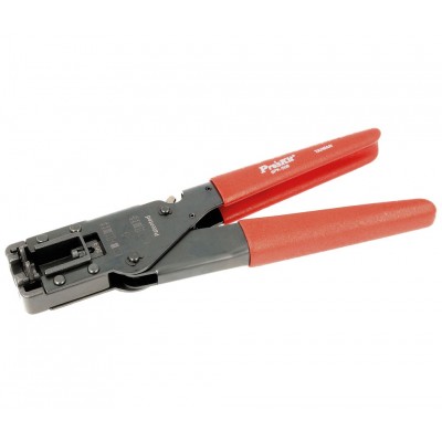6PK-508 Crimpadora por compresión para conectores F, RG59, RG6, RG58 de Proskit