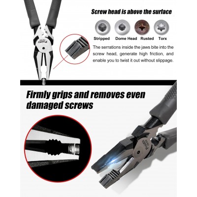 PM-928 Alicate universal especial para extracción de tornillos de Proskit