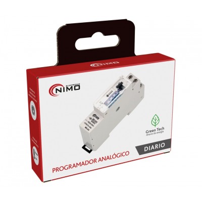MEL403 - Programador analógico diario para carril DIN