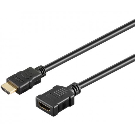Conexión HDMI 2.0b 4K macho - hembra 1.0m - WIR440