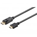 Conexión DisplayPort macho a HDMI macho, 2m - WIR1751