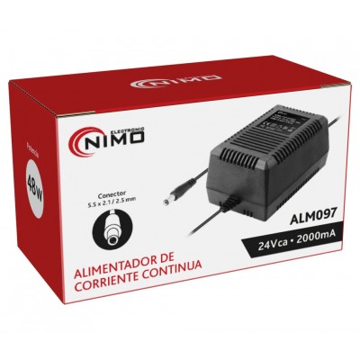 Alimentador Corriente Alterna 220Vca a 24Vca,2000mA - ALM097
