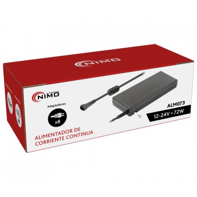Alimentador Regulable Universal 12..24Vcc/72W - ALM073