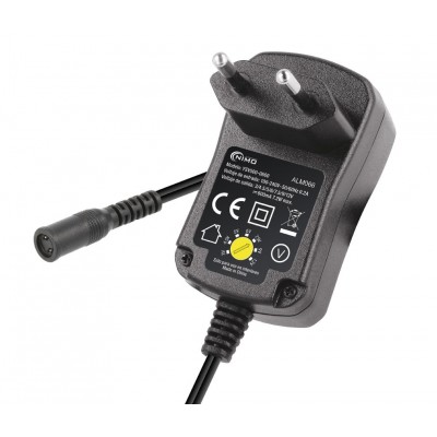 Alimentador Regulable Manual 3..12Vcc/7W - ALM066