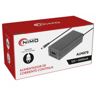 Alimentador Electrónico Universal 12VCC/5.0A - ALM079
