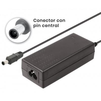 Alimentador Electrónico con Jack hueco 3 Pin 6.5x4.4x10mm y 19Vcc/2.1A - ALM405