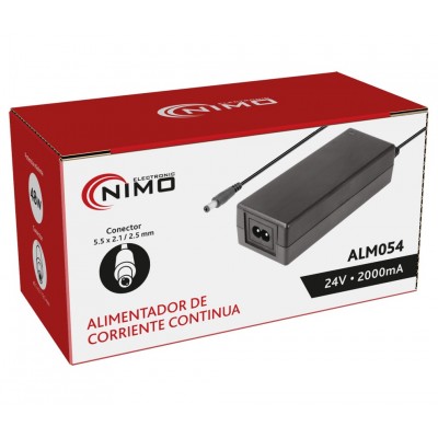 Alimentador 24Vcc/2.0A Electrónico Universal - ALM054