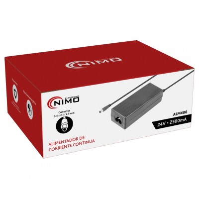 Alimentador Electrónico Universal 24VCC/2.5A - ALM406