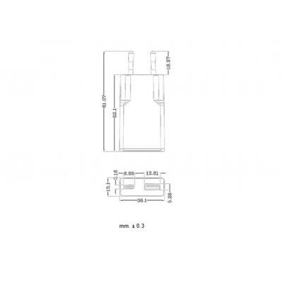 Cargador rápido USB Tipo-C PD/QC + USB-A QC 20W - CAR433