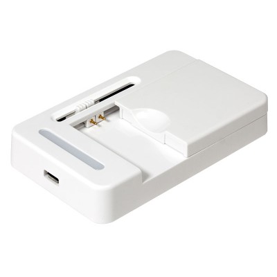 Cargador Universal para baterías de foto, video y teléfono de Ion-Litio - DFUC030