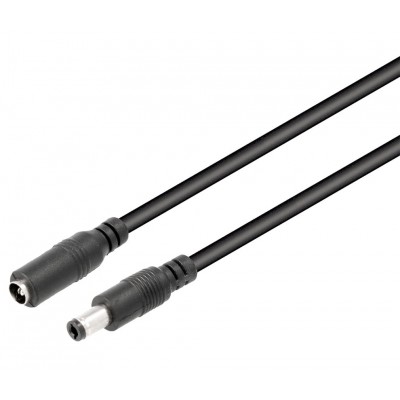Conexión de Jack hueco 5.5x2.1mm Macho Hembra, 1.5M - WIR1912