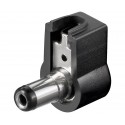 Jack hueco hembra aéreo acodado de 5,5x2,1x9,0mm - CON581