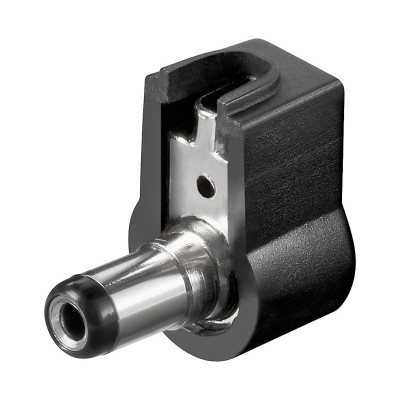 Jack hueco hembra aéreo acodado de 5,5x2,1x9,0mm - CON581